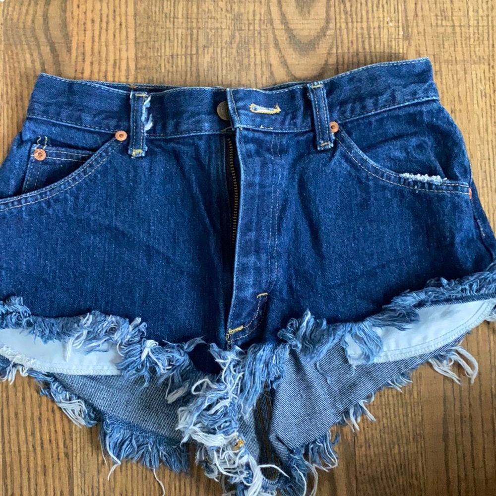 Lees denim cut off shorts